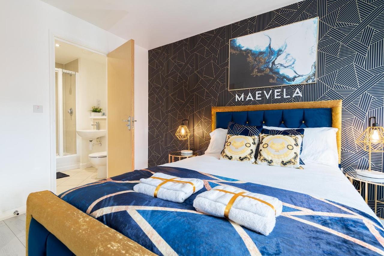 Maevela Apartments - Ultra Lavish Luxury 2 Bed Apartment City Centre - With Balcony - Free Secure Parking - Ps4 & Smart Tv'S Бирмингем Экстерьер фото